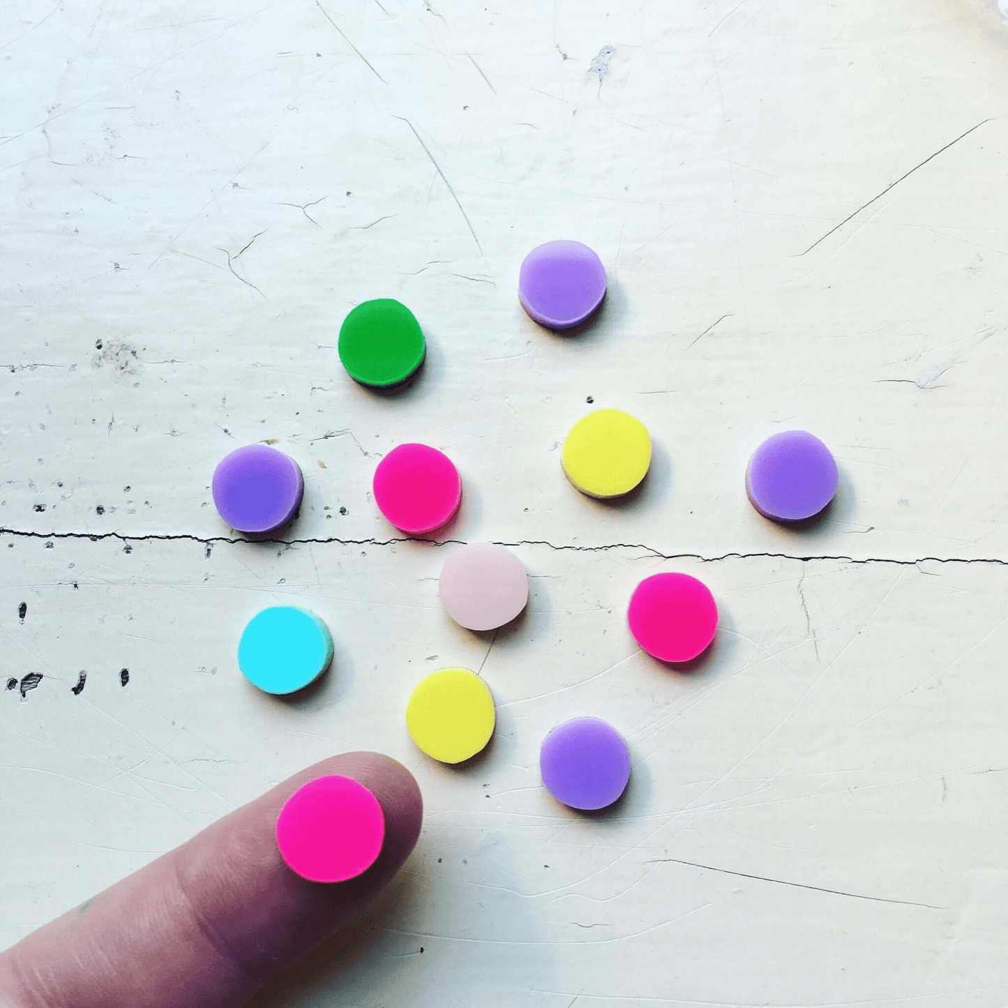 Crafty Cuts Laser 10 pair Confetti Dots - 15mm