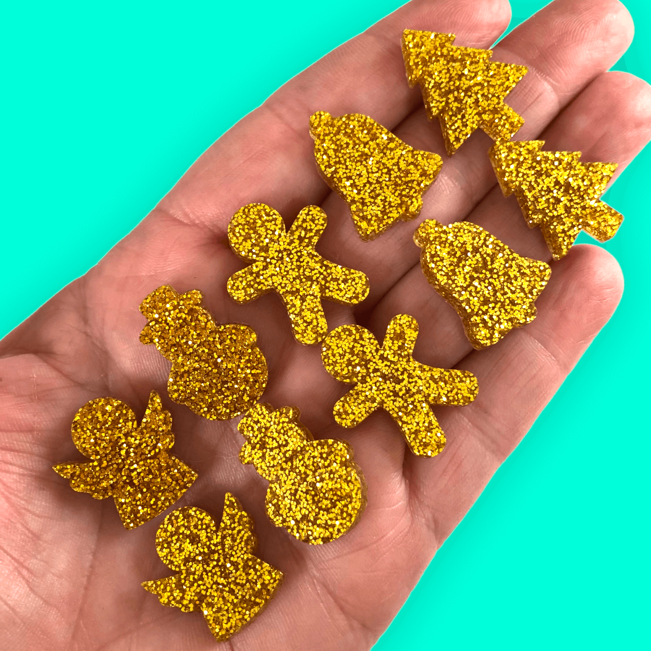 Crafty Cuts Laser 20mm ChrisMix Charms - 5 Pair Set