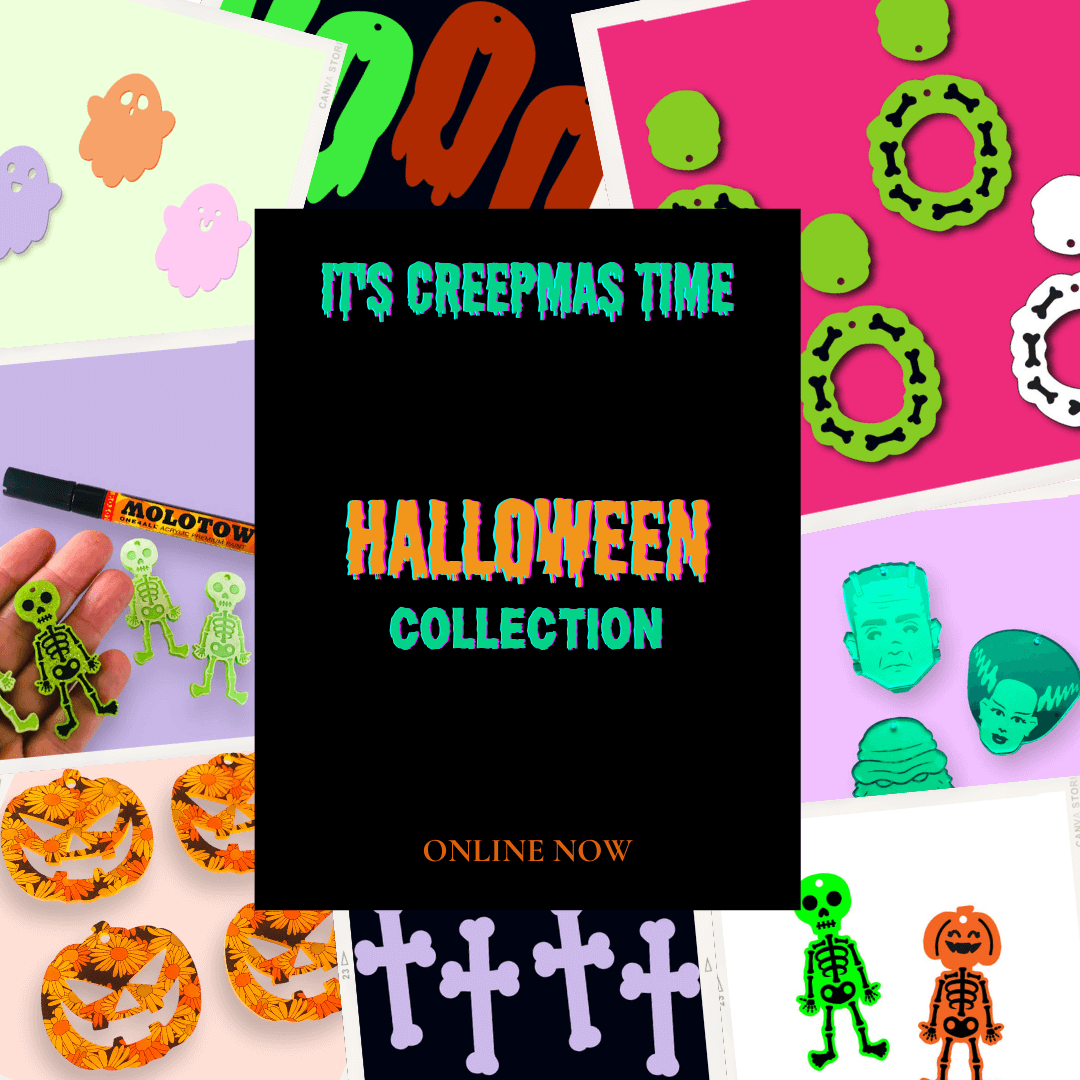 Crafty Cuts Laser © All about BOO - Ghosties - 3 styles