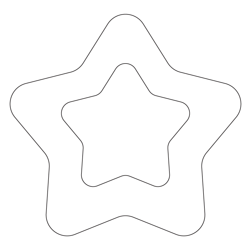 Crafty Cuts Laser Basics DUO - Starlight - 4 Pair - Mixed Colour Set