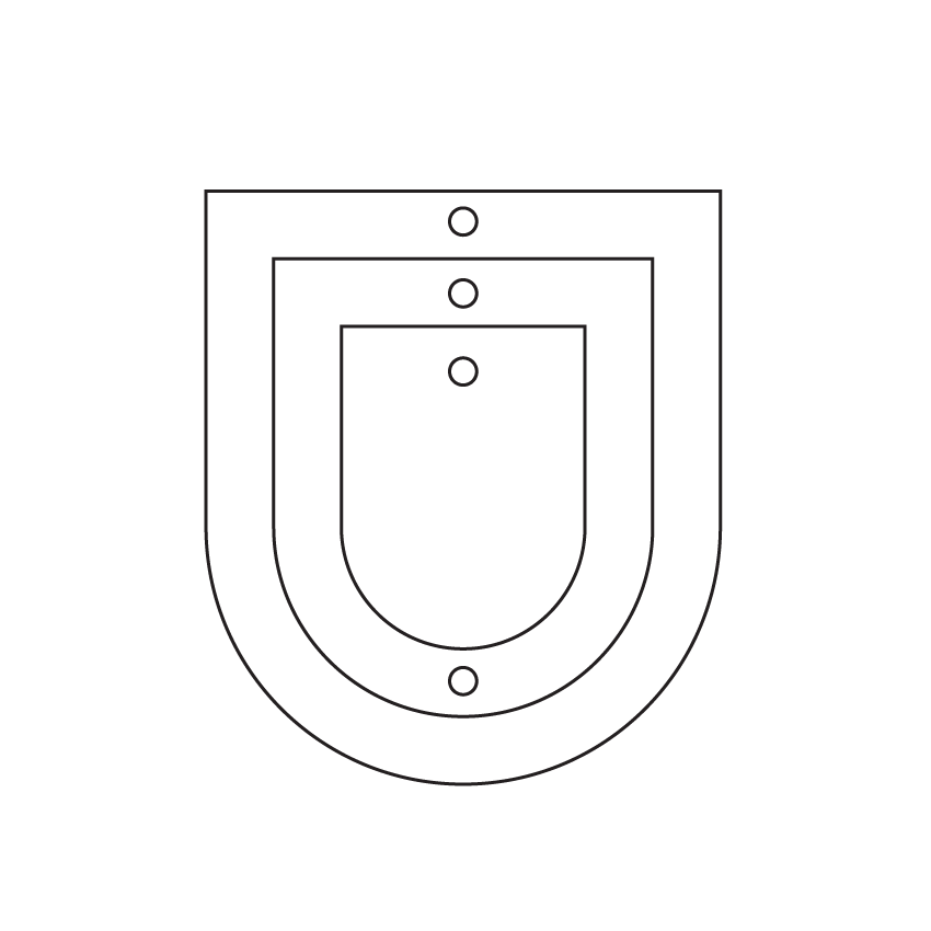 Crafty Cuts Laser Basics Trio - Arches - 4 Pair - Mixed Colour Set