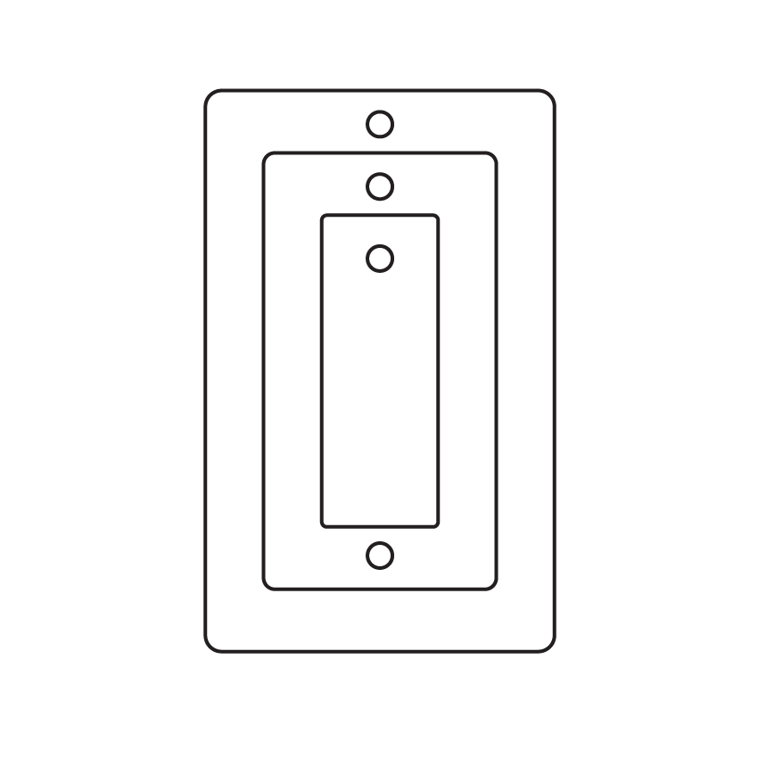 Crafty Cuts Laser Basics Trio - Rectangle - 4 Pair - Mixed Colour Set