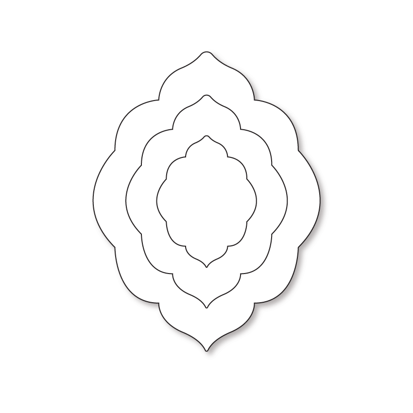 Crafty Cuts Laser Basics Trio - Souk - 4 Pair - Mixed Colour Set