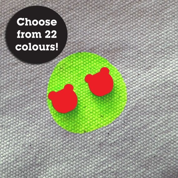 Crafty Cuts Laser Bear Face - Mini Cuts - 10 Pairs