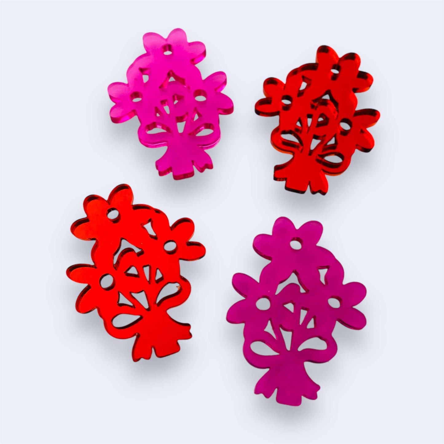 Crafty Cuts Laser © Bloom Bunch Duo - 4 pair mixed colour set