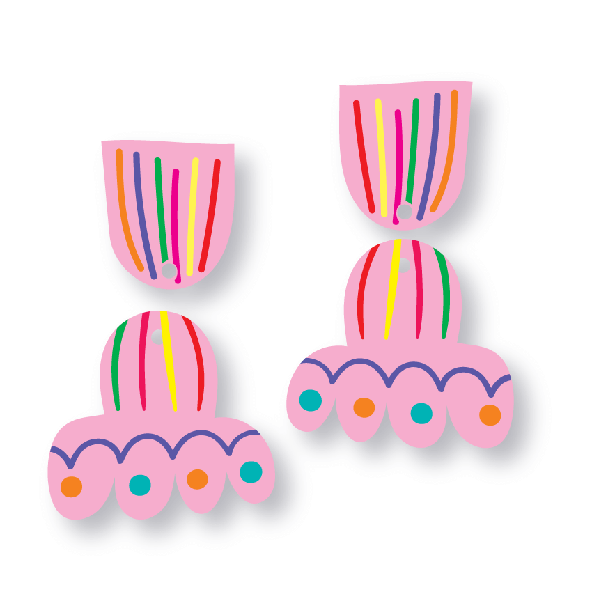 Crafty Cuts Laser Blooming Belle Duo - 4 Pair Set