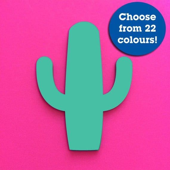 Crafty Cuts Laser Cactus - asst designs - 2 Pair