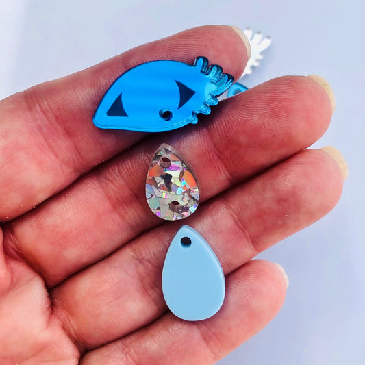 Crafty Cuts Laser Cry Baby Totem - 3 Pair Set