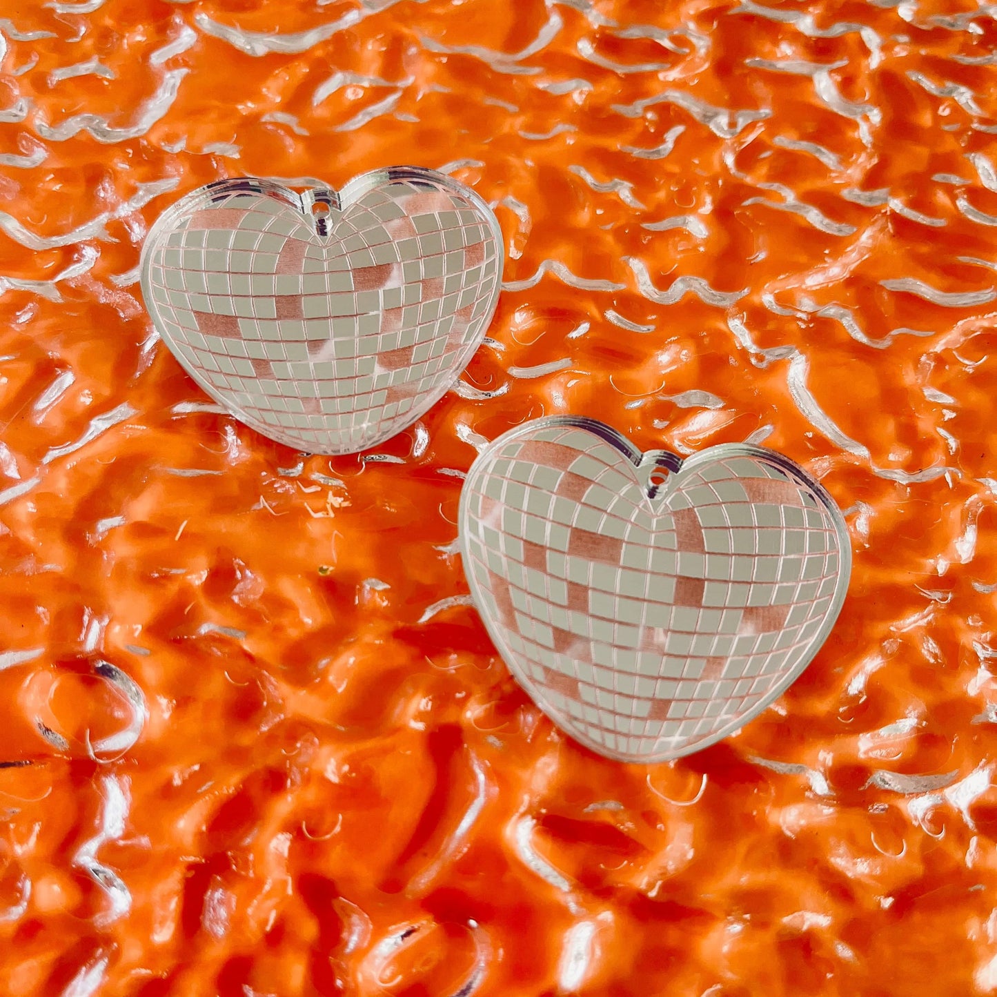 Crafty Cuts Laser Disco Loves Mirror - 2 Sizes