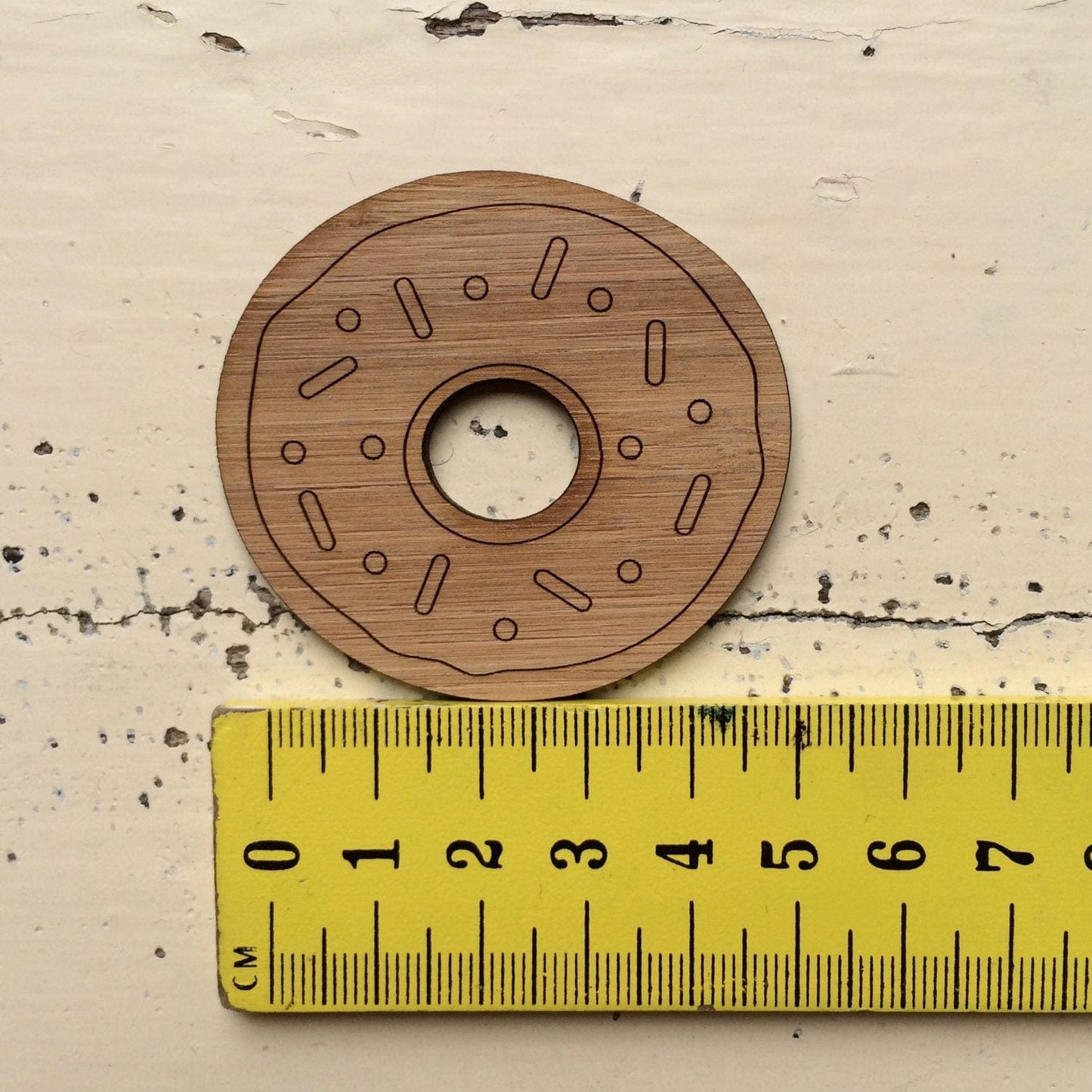 Crafty Cuts Laser Donut Duo - Bamboo - Two Pairs