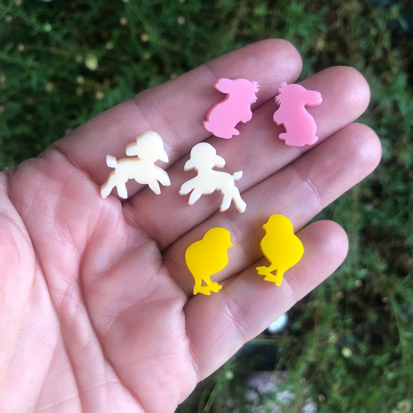 Crafty Cuts Laser Easter Babies - Mini Cabochons 10 pairs - 3 designs