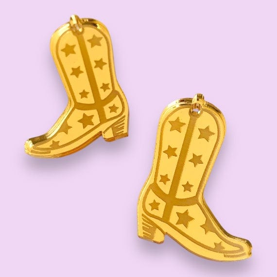 Crafty Cuts Laser Fancy Boot Charms - 3 pair set - 3 designs