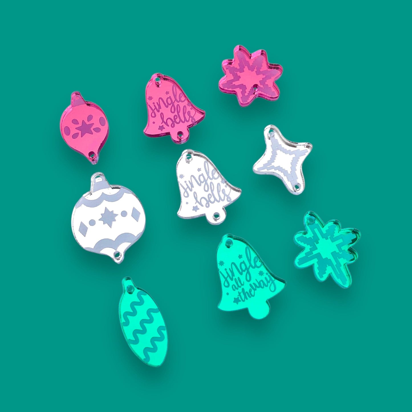 Crafty Cuts Laser Festive Fancies - Totem - 3 Pair Set