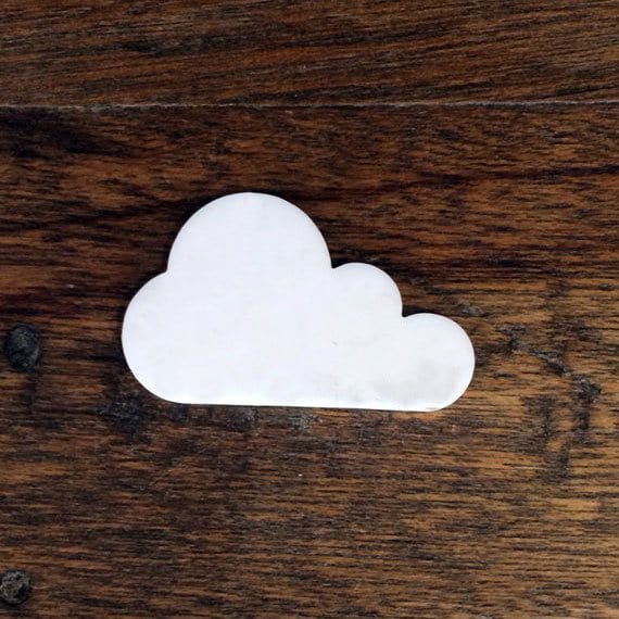 Crafty Cuts Laser Flat Cloud - One Pair