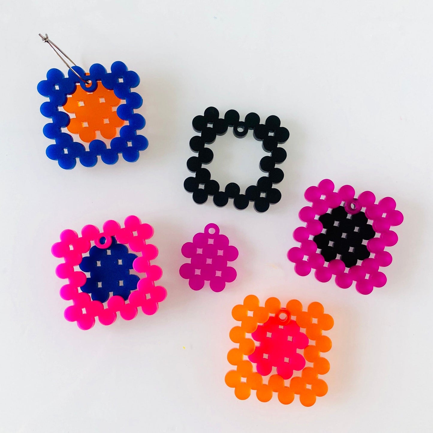 Crafty Cuts Laser Granny Square Stacker - 3 Pair set