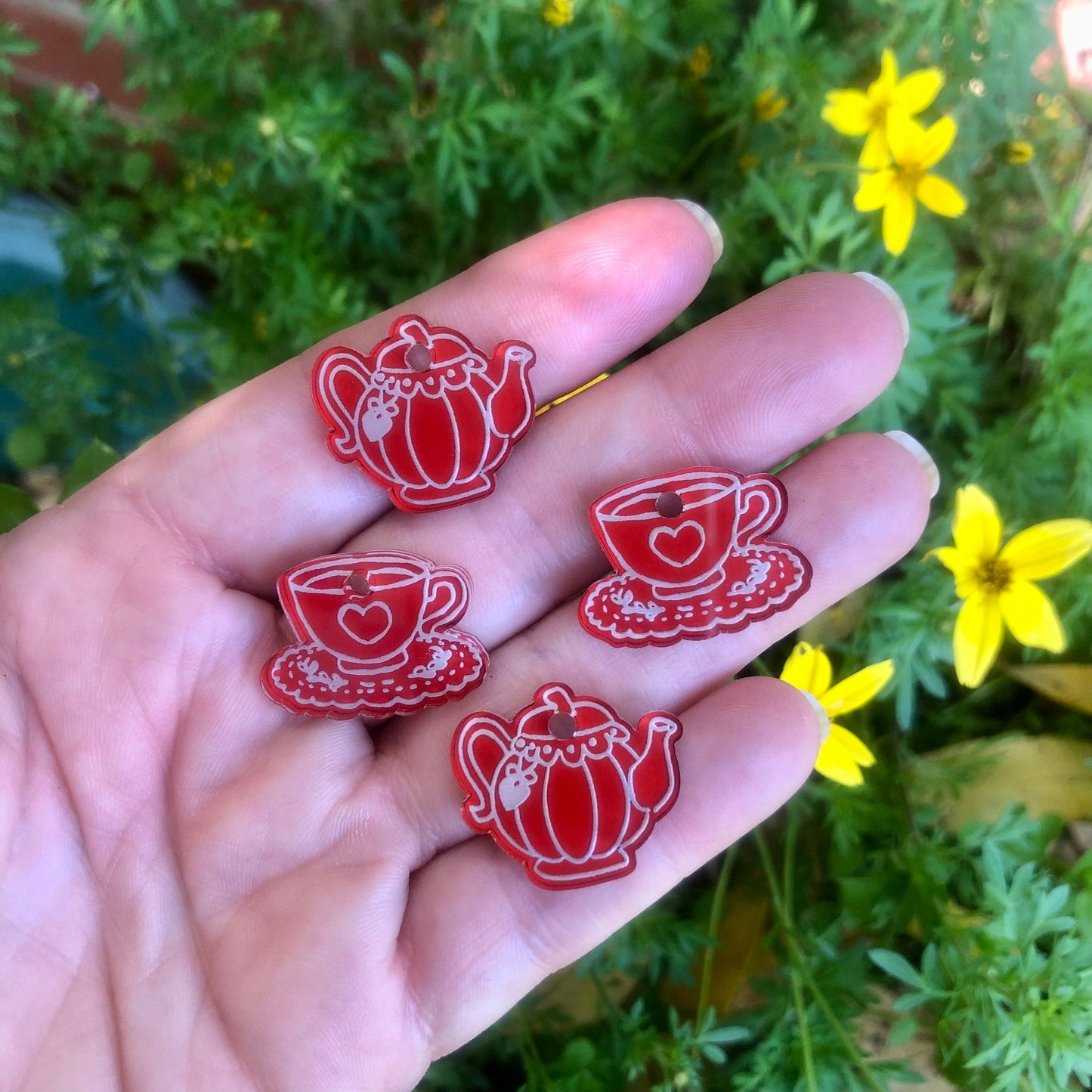 Crafty Cuts Laser High Tea Fancy Charms