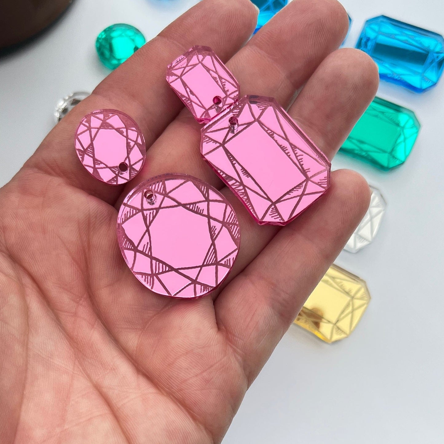 Crafty Cuts Laser Jewel Heist - 4 Pair Set