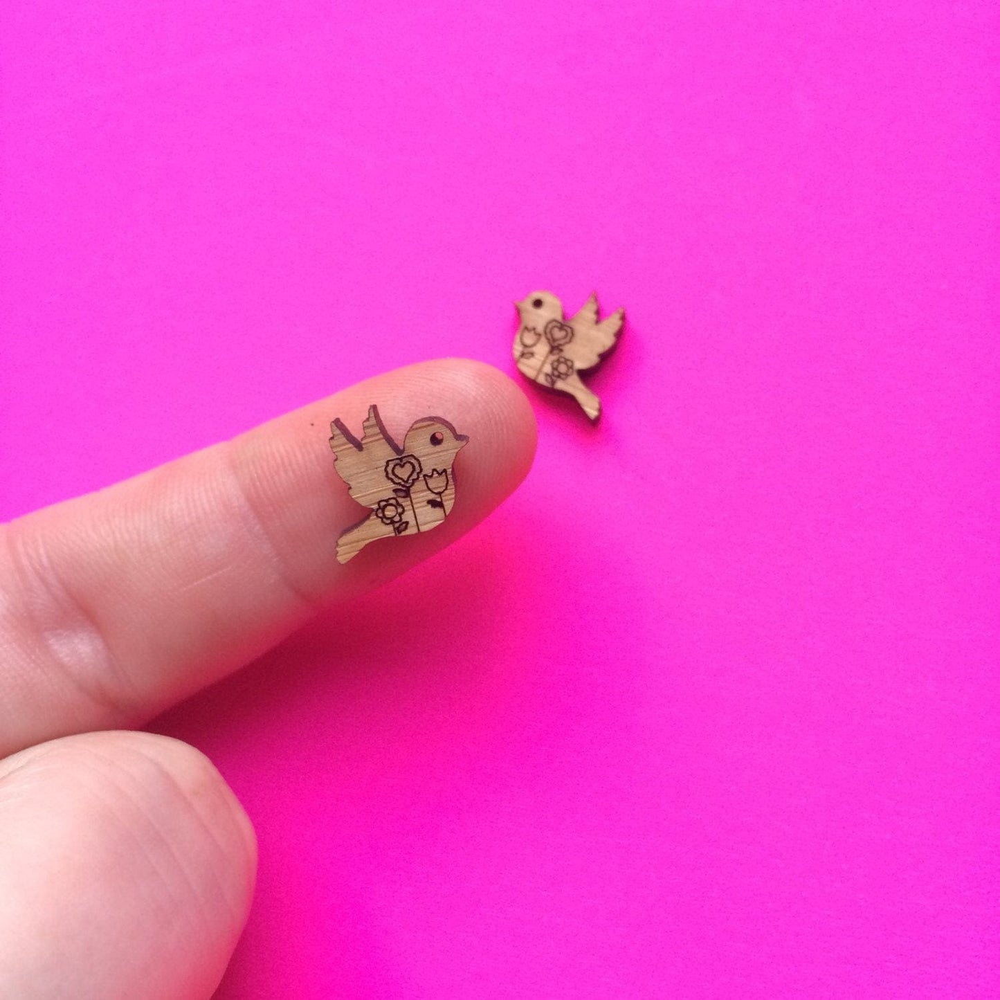 Crafty Cuts Laser Mini Spring Sparrows - 10 Pairs