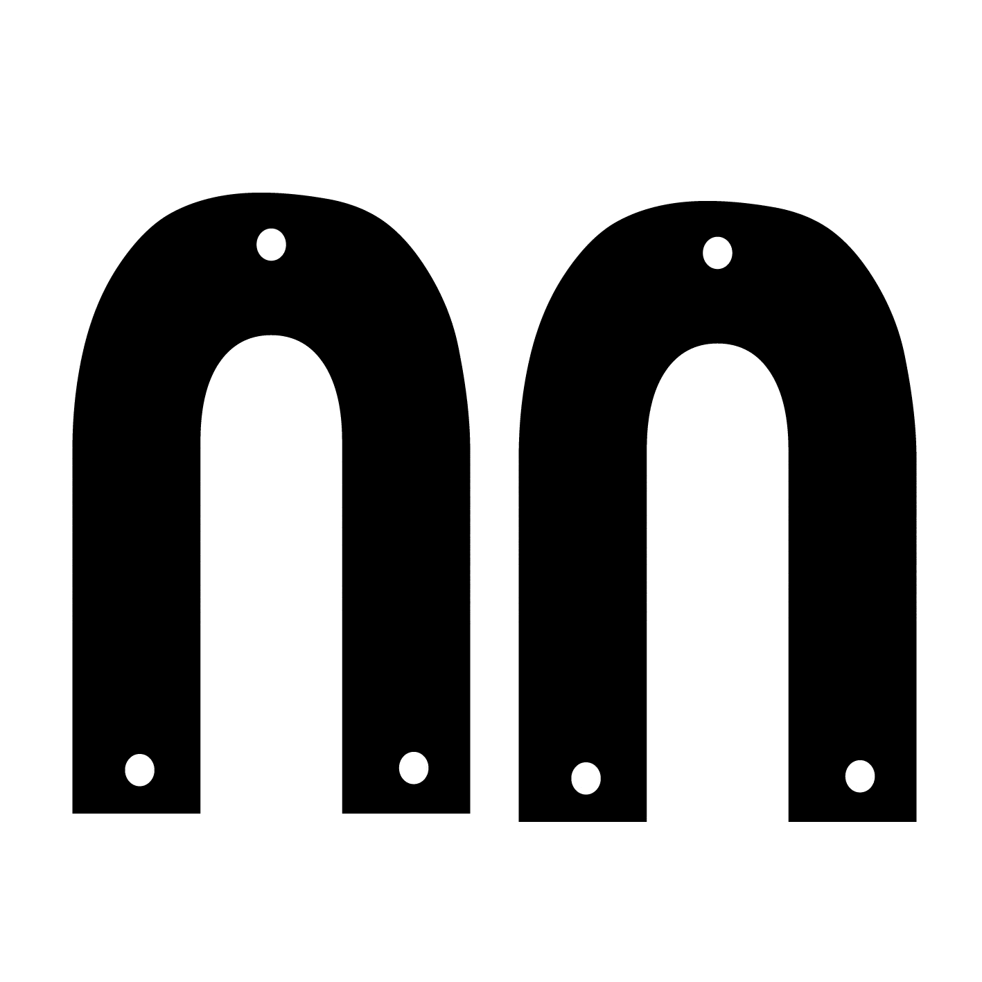 Crafty Cuts Laser Noodle Dangles - 2 Pair