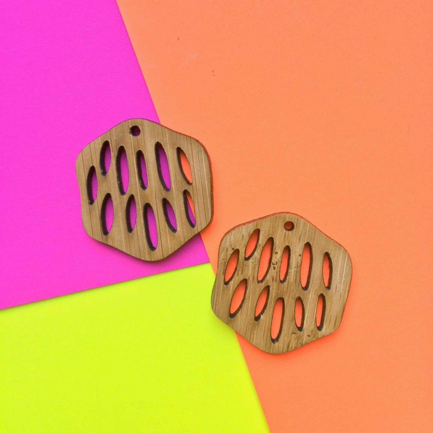 Crafty Cuts Laser Pair Fireworks Cut Out Dangles - Two Pairs