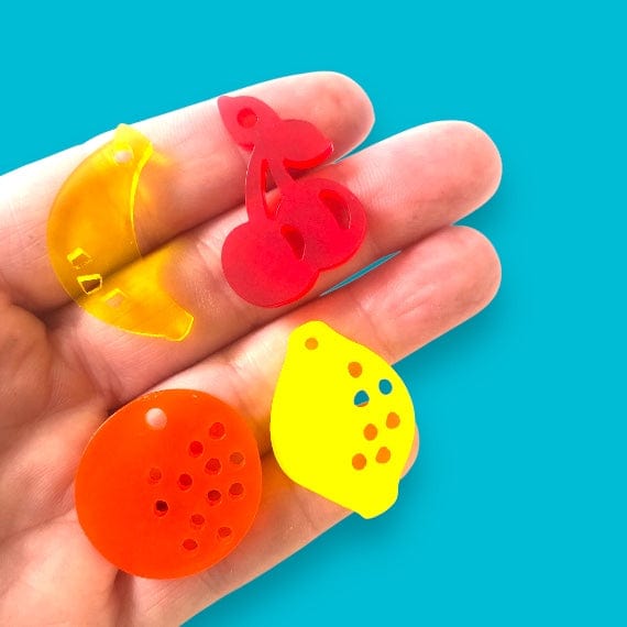 Crafty Cuts Laser Petite Fruit Snax - 4 designs