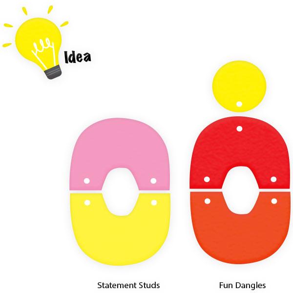 Crafty Cuts Laser Pty Ltd © 5 Pair Happy Hump Charms - 2 Sizes