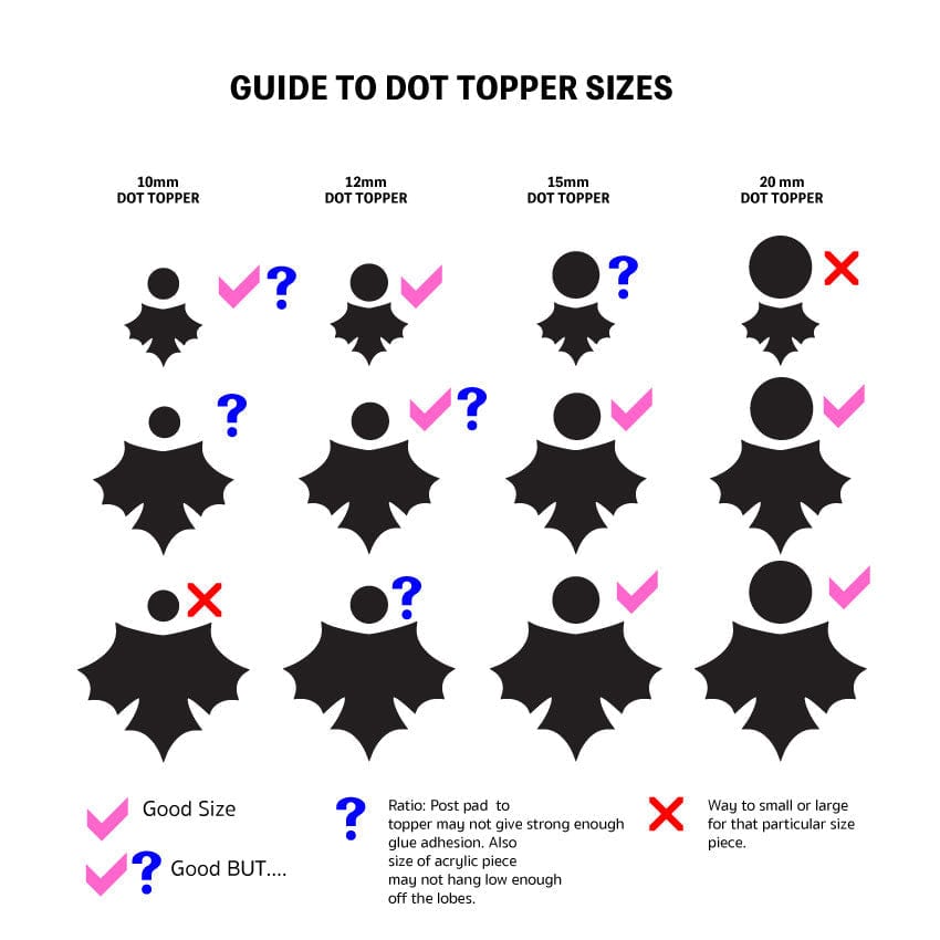 Crafty Cuts Laser Pty Ltd © Autumn Leaf Charms - 2 pair set - 3 Sizes