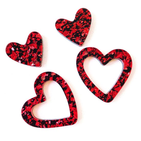 Crafty Cuts Laser Pty Ltd © Double Love Twin Set - 2 Pair