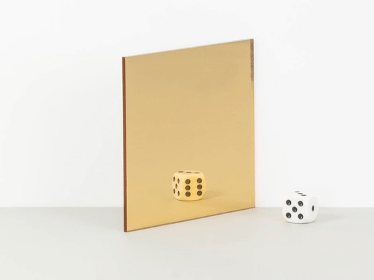 Crafty Cuts Laser Pty Ltd Mirror Acrylic - Cairo Gold