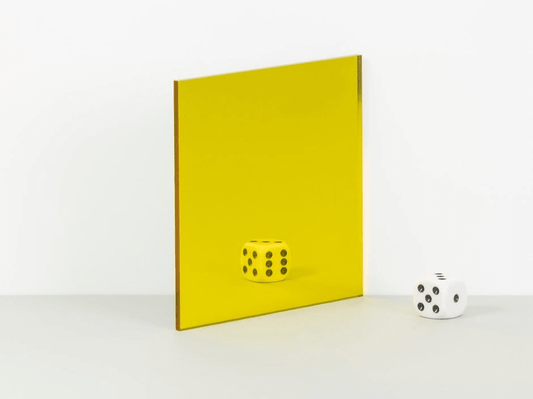 Crafty Cuts Laser Pty Ltd Mirror Acrylic - Canary