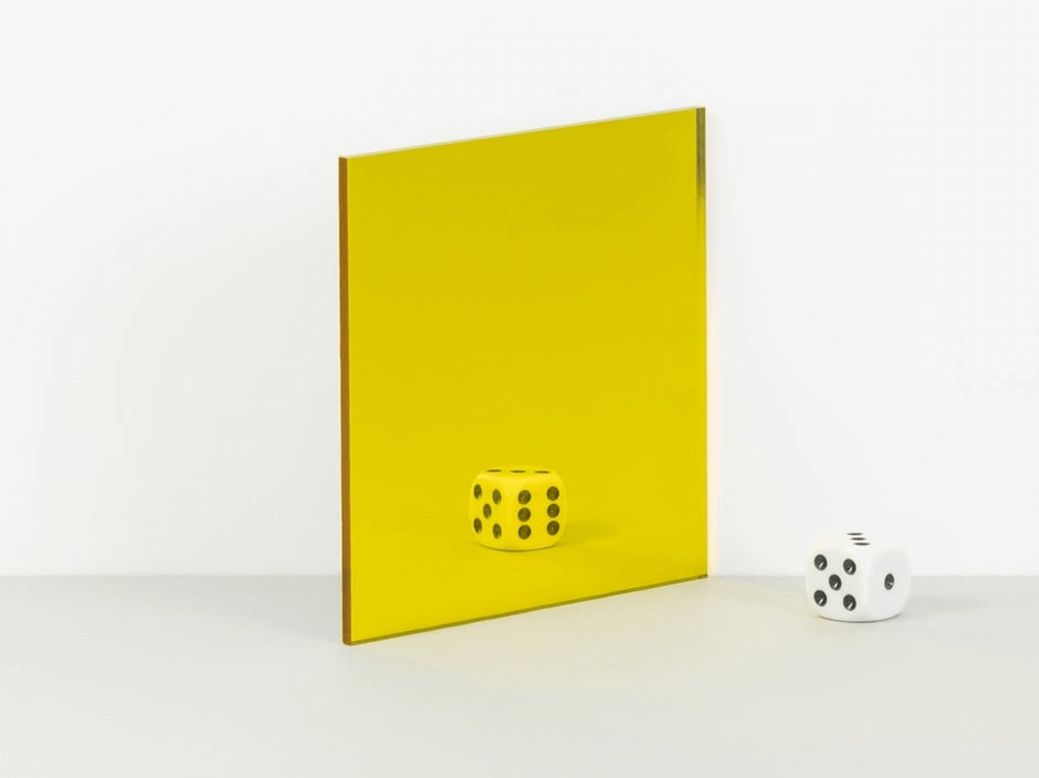 Crafty Cuts Laser Pty Ltd Mirror Acrylic - Canary