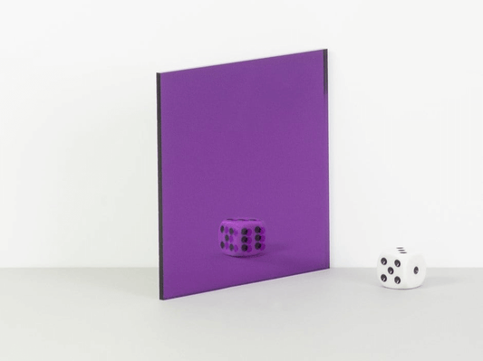 Crafty Cuts Laser Pty Ltd Mirror Acrylic - Eggplant