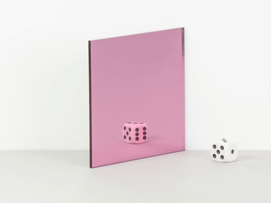 Crafty Cuts Laser Pty Ltd Mirror Acrylic - Flamingo