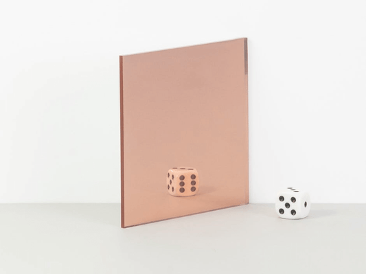 Crafty Cuts Laser Pty Ltd Mirror Acrylic - Rose Gold