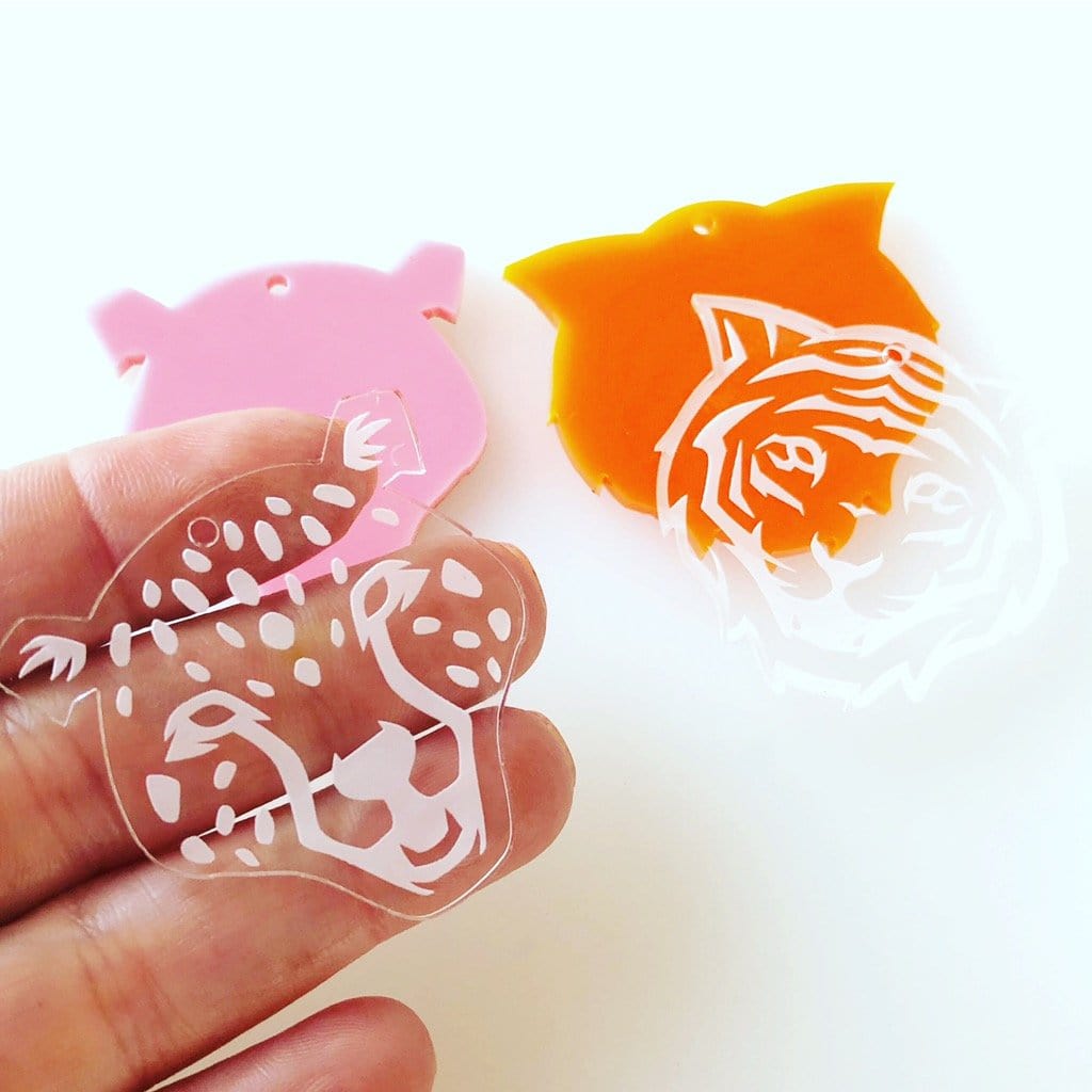 Crafty Cuts Laser Pty Ltd © Peekaboo: Pop Kitty Stackers - 2 pair set