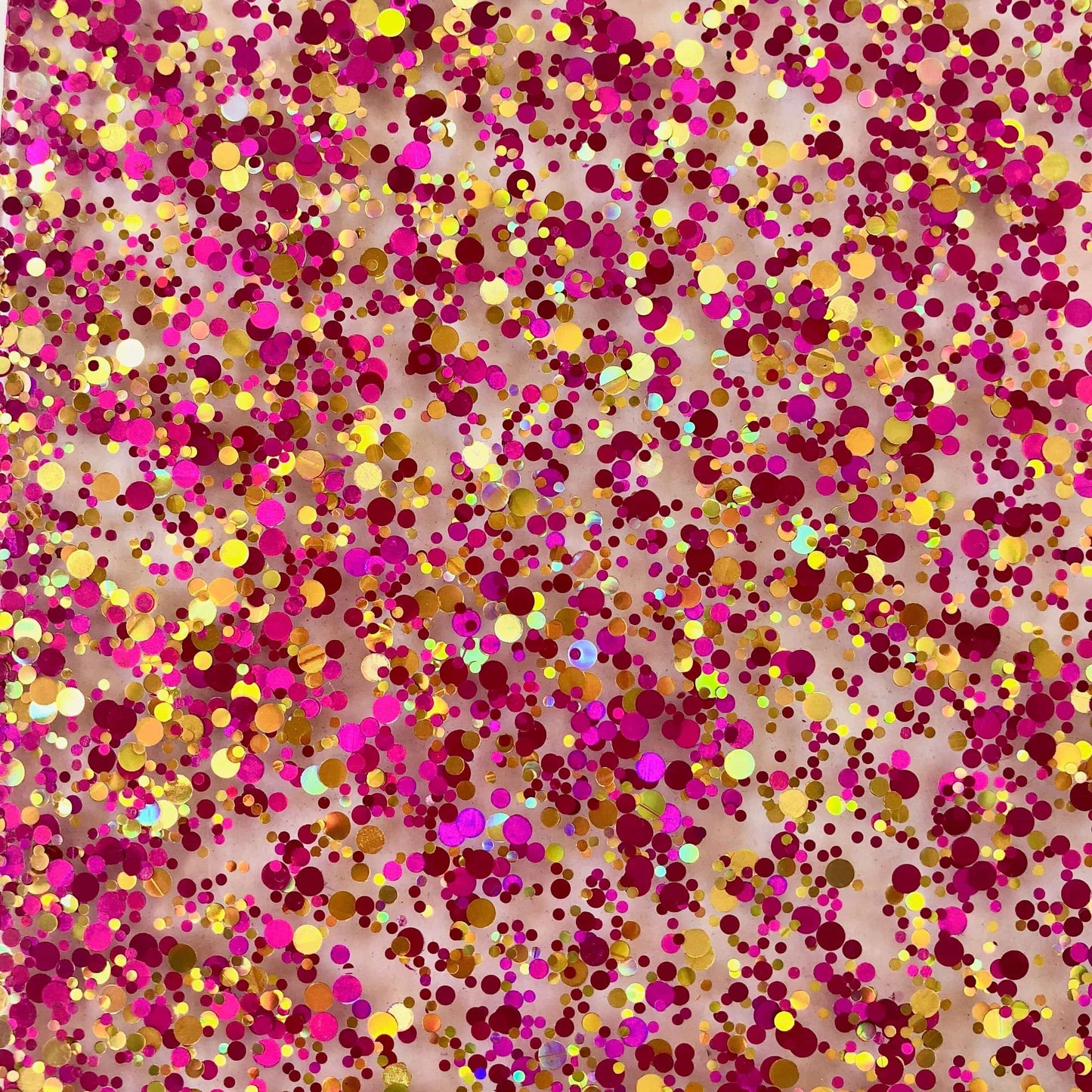 Crafty Cuts Laser Pty Ltd SEE THROUGH PolkaDot - Pink