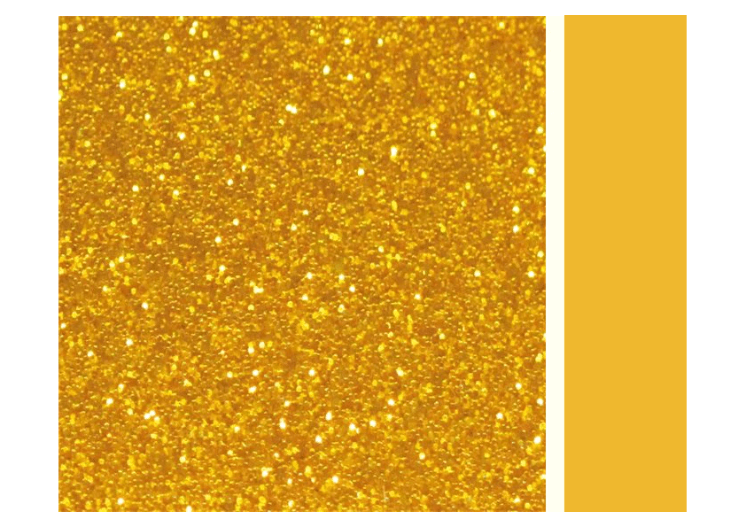 Crafty Cuts Laser Pty Ltd Single Sided Glitter - Gold