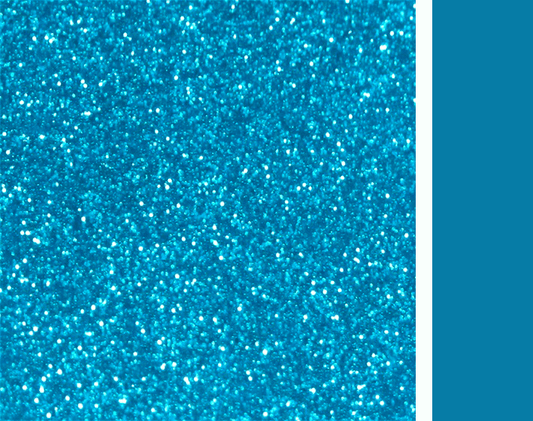 Crafty Cuts Laser Pty Ltd Single Sided Glitter - Sky Blue