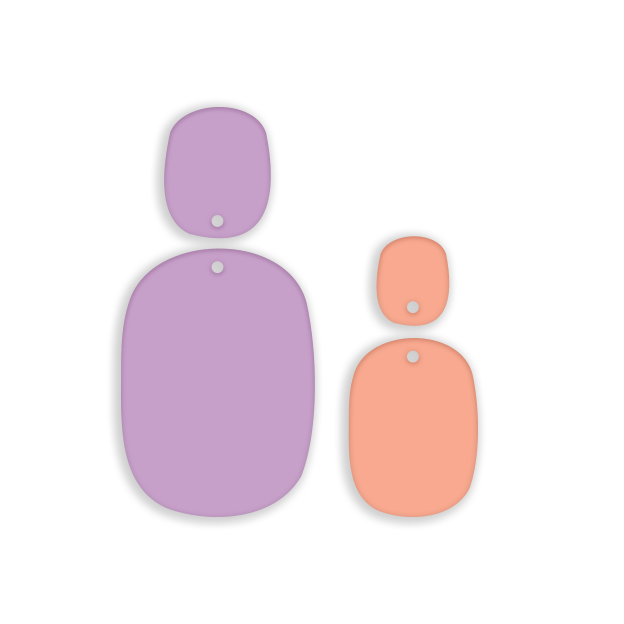 Crafty Cuts Laser Pty Ltd Squircles Twin Set - 2 Sizes