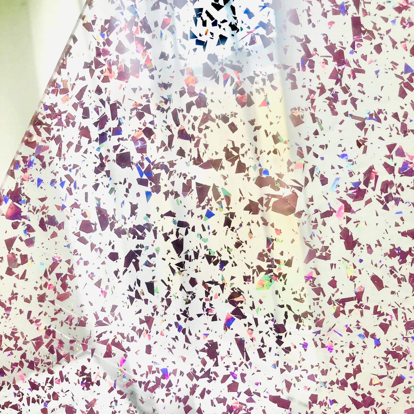 Crafty Cuts Laser Pty Ltd Tinsel - Transparent Pink