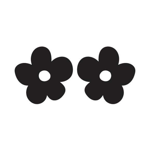 Crafty Cuts Laser Puffy Petal Duo - 4 Pair Set