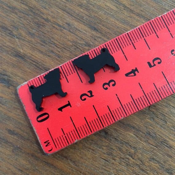 Crafty Cuts Laser Pug - Mini Cuts - 10 Pairs