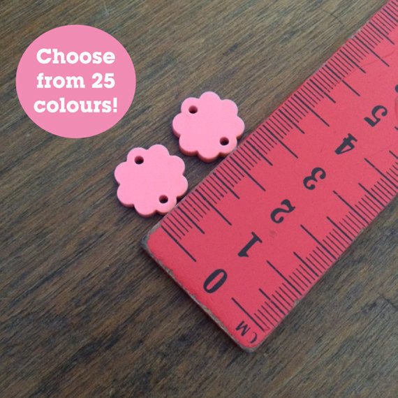 Crafty Cuts Laser Bloomer Charms - 4 Sizes