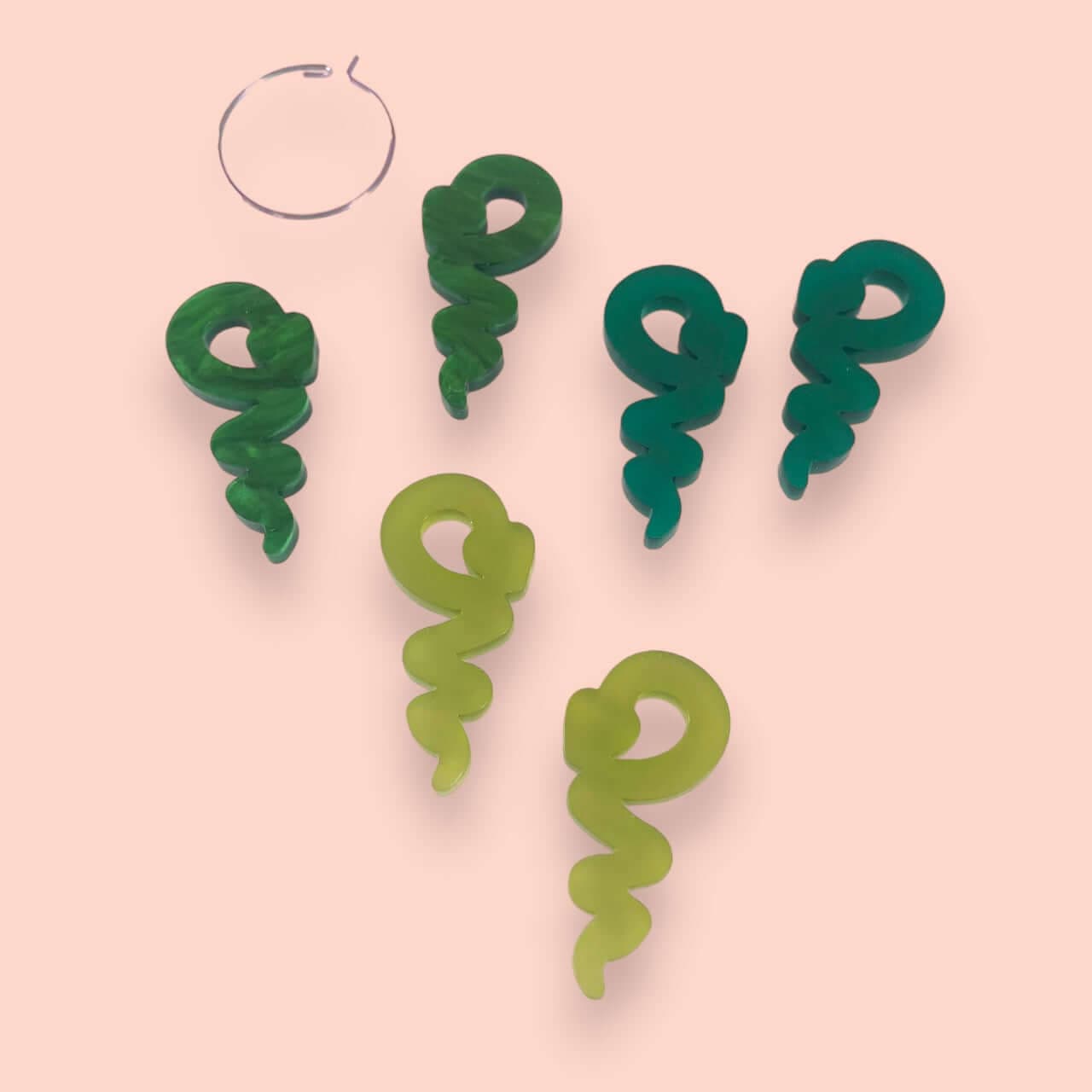 Crafty Cuts Laser © Snake Charmer - 5 Pair Set