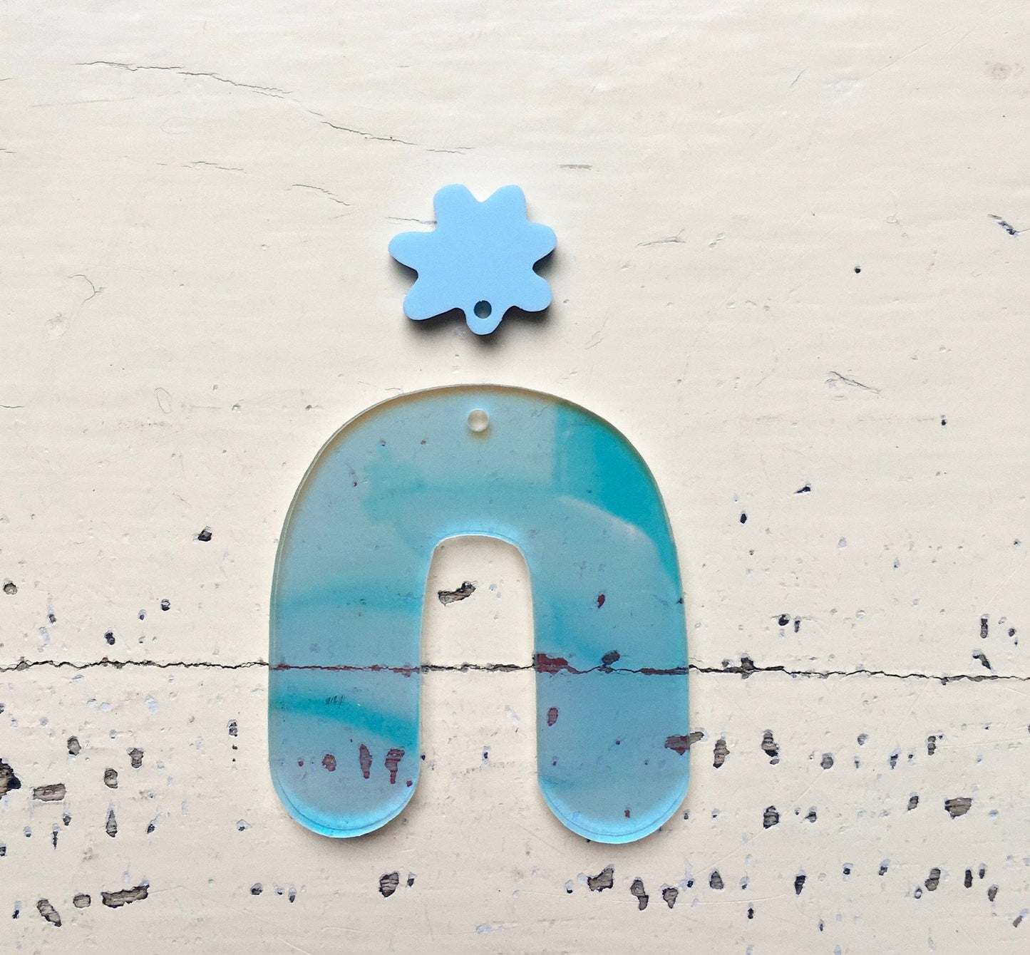 Crafty Cuts Laser Splat Charms - 5 Pairs