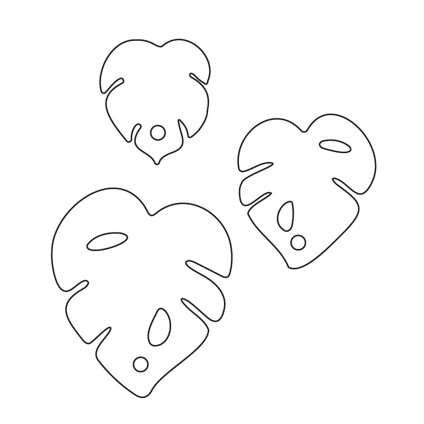 Crafty Cuts Laser Totem Trio - Jungle Fever - - 3 Pair Set