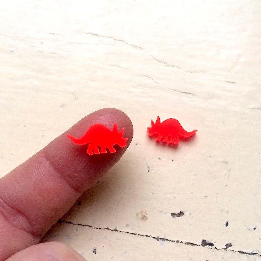 Crafty Cuts Laser Triceratop - Mini Cuts - 10 Pairs