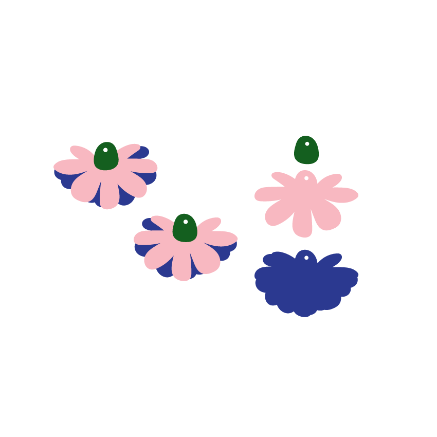 Crafty Cuts Laser © Trio - Stacker - Primrose Bloom