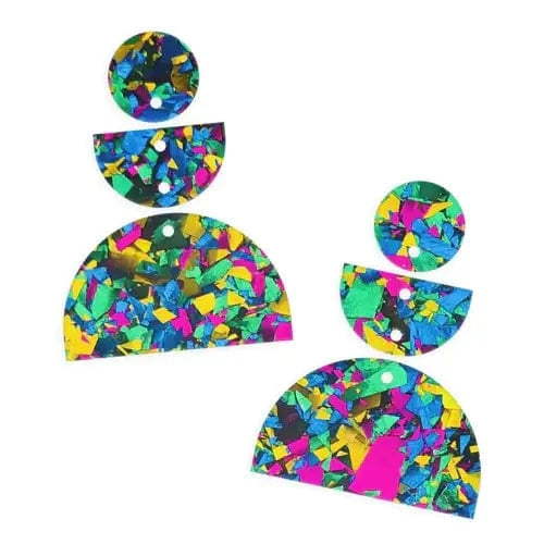 Crafty Cuts Laser Up, Down and a Round - 2 pair set