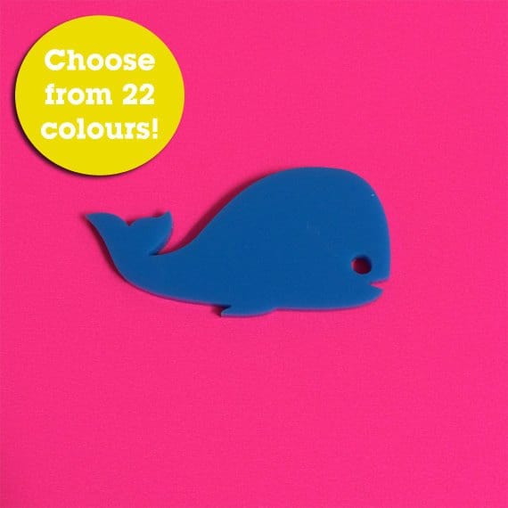 Crafty Cuts Laser Whale One Pair